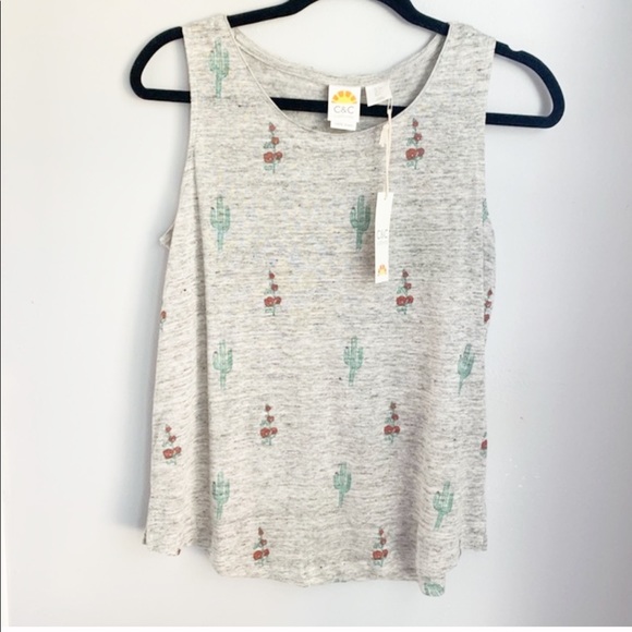 Gray Cactus Tank Size Small And Medium Available - Picture 1 of 3
